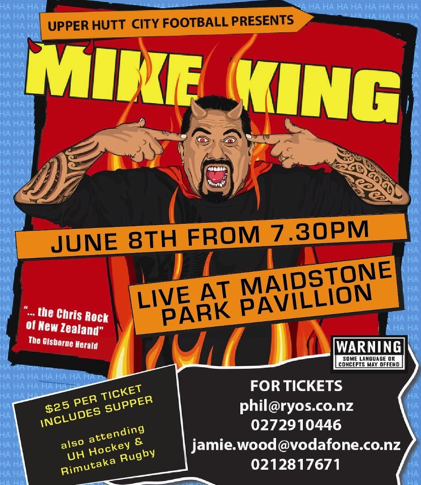 Read more about the article Mike King coming to Maidstone – get your tickets NOW!