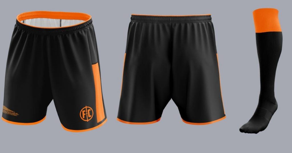 UHCF shorts and socks 2020