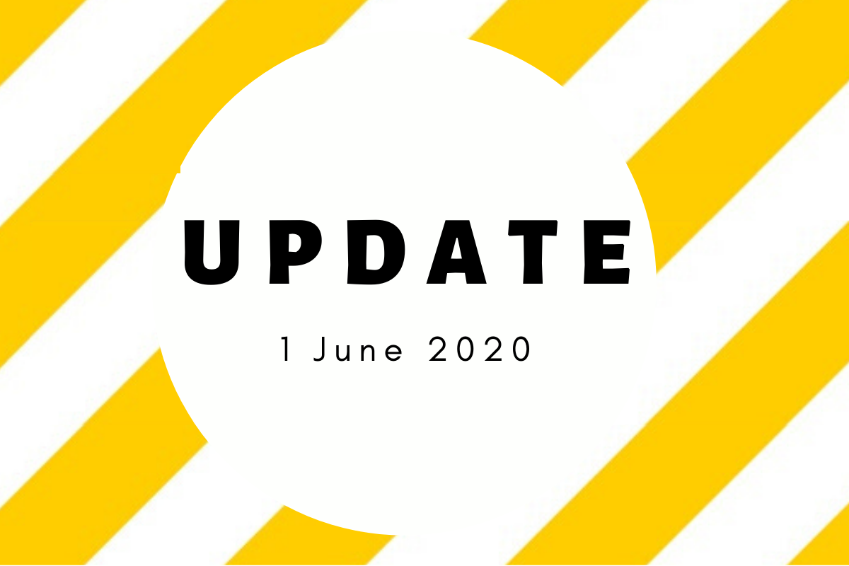 Read more about the article Return to Training – Update 1 June 2020