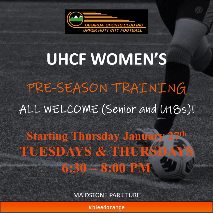 You are currently viewing Women’s pre-season training