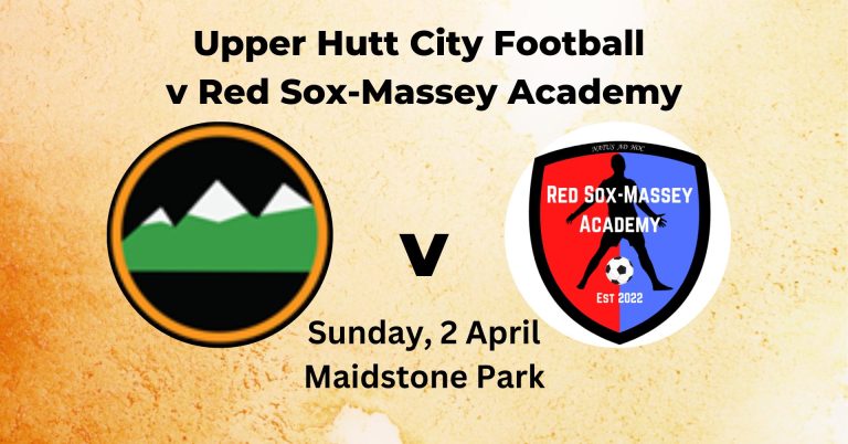 Upper Hutt City Football v Red Sox-Massey Academy